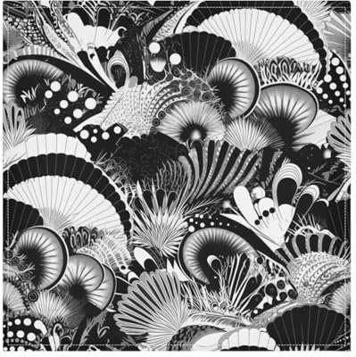 Schwarze und weiße Vintage-Blumen-Servietten, Küchentuch, wiederverwendbare Stoffservietten, Farbe, Hochzeit, Party, Stoffservietten, 6 Stück, 50,8 x 50,8 cm
