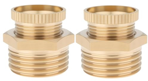 Create idea 2 Stücke PT1/2 Außengewinde Luftkompressor Ablassventil 20mm Gewinde Messing