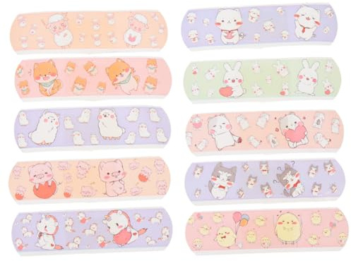 ARTIBETTER Cartoon Adhesive Bandages 120Pcs Breathable Waterproof Small Wounds Bandages Protective Stickers for Boys and First Aid Care with Cute Patterns Suitable for Outdoor and Home