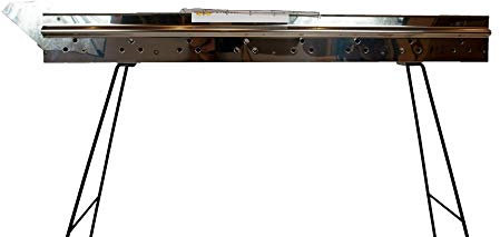 Fbm2 Cuocispiedini a Carbonella C 110 Acciaio Inox