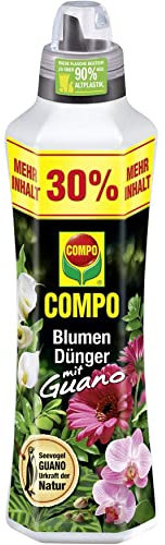 Compo Sana Blumendünger mit Guano 1,3l