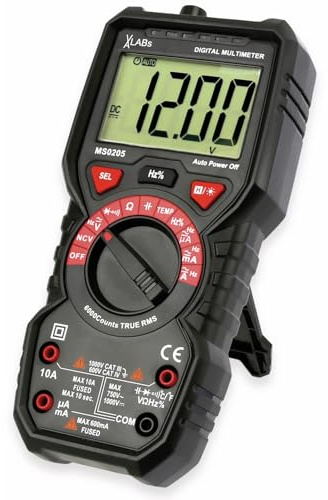 VA LABs MS0205 Digital-Multimeter, 6.000 Counts mit NCV
