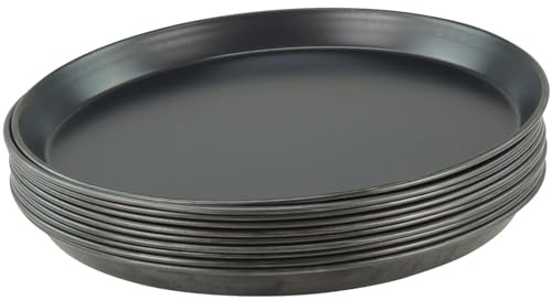 GVK ECO 10 teglie per pizza rotonda in lamiera blu, Ø 32 cm, qualità professionale