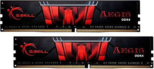 G.SKILL AEGIS Series DDR4 RAM (XMP) 16GB (2x8GB) 3200MT/s CL16-18-18-38 1.35V Intel AMD Desktop Computer Memory U-DIMM (F4-3200C16D-16GIS)