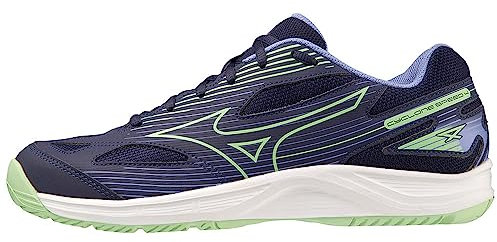 Mizuno Unisex Zyklongeschwindigkeit 4 Volleyball, Eveblue Techgreen Iolite, 46 EU