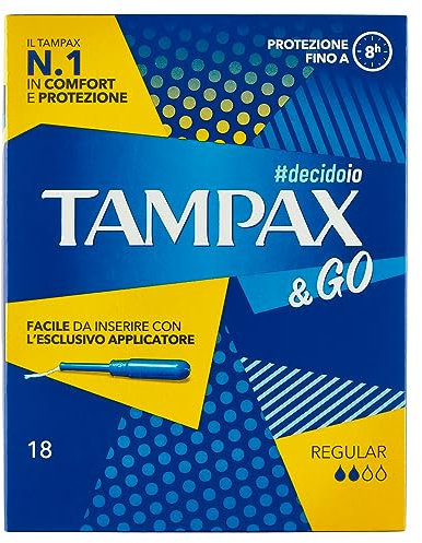 TAMPAX &GO REGULAR, 18 Stück