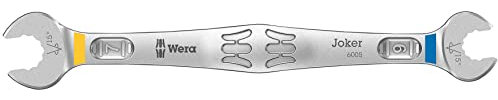 Wera - 05020310001 - Doppelmaulschlüssel, 6005 Joker, 6 x 7 x 111,8 mm