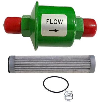 Molloparts Kit de filtre de transmission AM120916 M806848 compatible avec tracteur de jardin John Deere 240 245 260 265 285 320 325 335 345 355D GX325 GX335 GX345 GX355 Tondeuses avant F7105 F725.