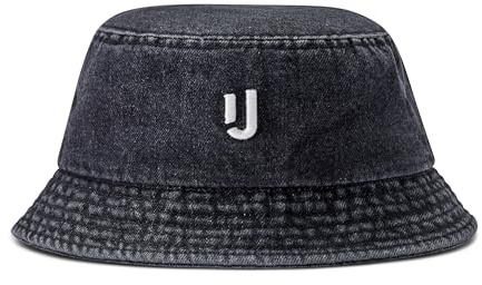 Johnny Urban Herr och dam fiskarhatt - Bob - keps med visir - sommar bomullsmössa - buckethatt för sol, hav, resor - buckethattar - vattentät, Svarta jeans, S