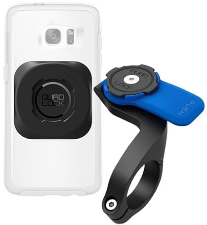 QUAD LOCK Out Front Lenker Handyhalterung Fahrrad Kit mit universellem MAG-Adapter für Smartphones