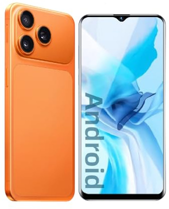 FOXIONO entsperrt Telefon, 6,5-Zoll-Bildschirm, Dual Kameras, 2GRAM, 32GROM, unterstützt nur 3G Network Frequenzbänder, Dual SIM Karten, Android Smartphone (232gold)