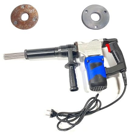 STDZQCWY Scrostatore Ad Aghi Elettrico Ad Alta Potenza, Scrostatore Ad Aghi Portatile da 1100 W con Impugnatura a Pistola, Scrostatore Ad Aghi di Livello Industriale per La Rimozione di Ruggine