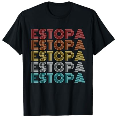 Estopa Retro Vintage Camiseta