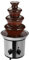 Fontana di cioccolato elettrico in acciaio inox grande fonduta di cioccolato macchina per fusione di cioccolato elettrico cioccolato setoso Design delicato Prestazioni stabili Adatto per caffè