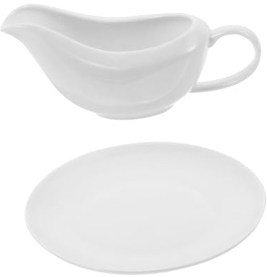 Gatuida Blue Ceramic Gravy Boat with Convenient Pouring Nozzle, Drip-Free Service and Ergonomic Handle, Sauce Pitcher for Appetizers, Christmas and Everyday Use