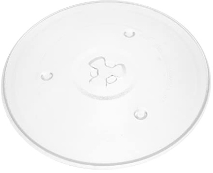 Zerodeko Drehteller für Mikrowelle Backblech Glas-kochblech Hitzebeständig Installieren Geeignet für Verschiedene Mikrowellenherde und Backöfen