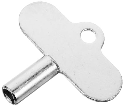 VILLFUL Llave De Purga De Aire Para Radiador Pequeña De Aleación De Zinc, Herramienta De Fontanería Para Válvula De Gas y Ventilación, Multifuncional y Resistente Para Sangrado Sistemas De Calefacción