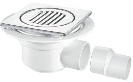 McAlpine TSG50-T150SS 50mm Water Seal Gully with Horizontal Outlet for Tiled or Stone Floors