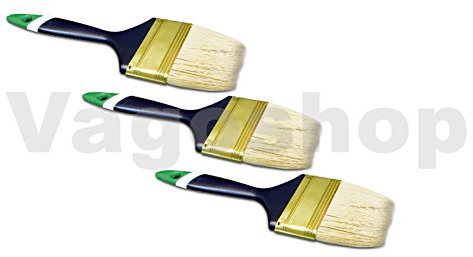 24 X professionale pennello piatto 25 mm pittore pennello pennello LASUR pennello piatto inglese Form