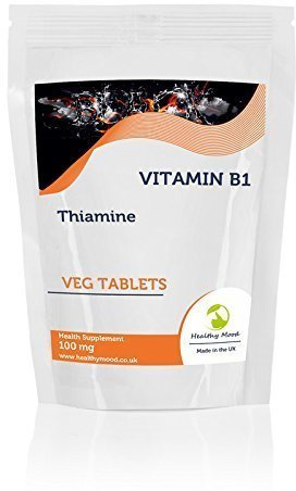 TIAMINA Vitamina B1 100mg 30/60/90/120 /180/250 vegetale compresse ALIMENTO SANO INTEGRATORI NUTRIZIONE Vitamine SANO umore - 250