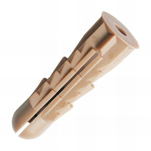 Cheville universelle polypropylène haute densité ø8 patte à vis