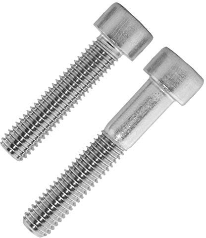 Zylinderschrauben mit Innensechskant (ISK) M5x65 mm aus Edelstahl A2 (10 Stück) | DIN 912 - Zylinderkopfschrauben - Schrauben von MESAROS®