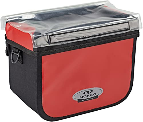 Norco Yukon Lenkertasche Rot,Schwarz 25 x 14 x 20 cm