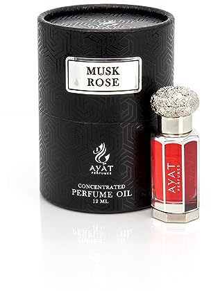 AYAT PERFUMES - Extrait de Parfum 12ml | Unisex Attar Alkoholfrei | Langanhaltendes Parfümöl | Arabischer Duft Hergestellt in Dubai Designed (Musk Sugar)