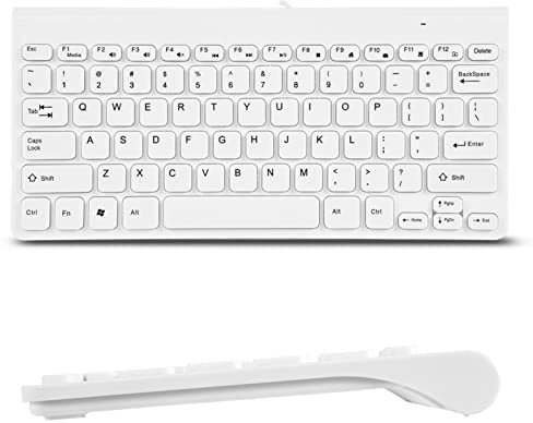 Keyboar Mouse Eet, Ultra-Thin USB Wired Keyboard Optical Mouse Mice Set Mouse Mice Set Combo(white)