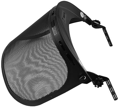 GREEN DEVIL Ersatz Gesichtsschutz Visier Netzvisier aus Stahl für Kettensägen-Schutzhelm Forstschutzhelm