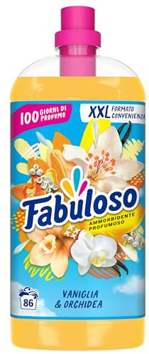 Fabuloso Ammorbidente Concentrato Profumato Vaniglia & Orchidea, 1.9L