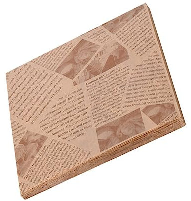 UPKOCH 500pièces Absorbantes Huile Papier Pour Friteuse Papier Pour Poulet Frit Absorbant Pour Cuisine