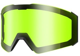 OutdoorMaster Falcon Kinder Ski Brillen Linse, austauschbare magnetische Linse, Anti-Nebel zylindrische Linse für Snowboard Brillen