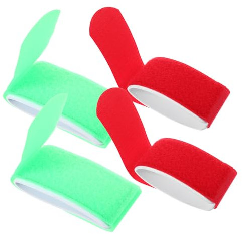 BELLIFFY Sangle de Fixation pour Skis Réglable 4 Pièces en Nylon