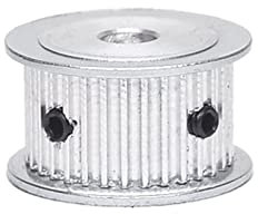 IBOWZ Synchronriemenscheibe, 5M-24T Aluminium-Riemenscheibe mit 6-19 mm Bohrung für 15/20 mm Riemen