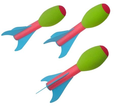 ERINGOGO 3stücke Launcher Finger-Flyer- Partyzubehör Set Mit Handpumpe Spielzeug Für Junge Mädchen Geburtstagsgeschenk Partygeschenk
