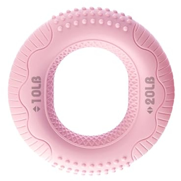 Klaisy Silikongriffstärkerin Hand Stärken Grip Ringe Unterarm Training Finger Krafttraining Expander