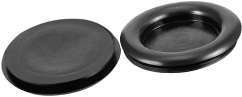 TOP-VIGOR 30Pcs 32mm Black Rubber Blanking Grommets Electrical Hole Wire Gaskets Cable Protectors for Plugs Car Boat Pump Plumbing Wiring