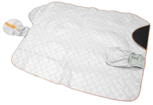 Gatuida Copertura Parabrezza Auto Antigelo e Antineve in Alluminio Protezione Spessa Riflettente per Sole Ghiaccio e Grandine Facile da Installare e Rimuovere Adatta Tutte