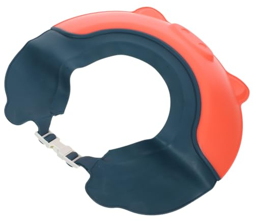 ERINGOGO Verstellbare Duschhaube mit Wasserdichtem Schutz für Haare Waschen Anti rückfluss Shampoo Badekappe für Junge Mädchen Jungen Mädchen Augenschutz Badehut