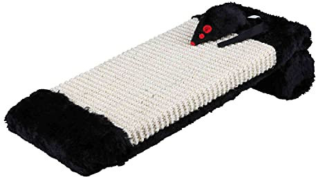 Trixie 4303 Kratzbrett auf Rolle, 15 × 35 cm, natur/schwarz