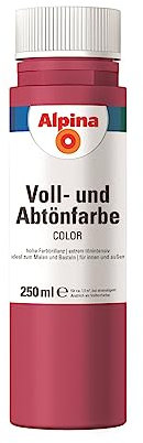 Alpina COLOR Voll- und Abtönfarbe Shocking Pink 250ml seidenmatt