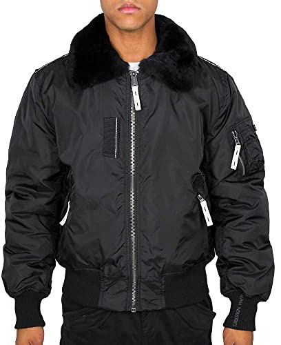 Alpha Industries Injector III Bomberjacke für Herren Black
