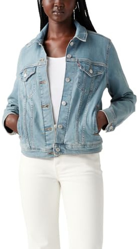 Levi's Women's Original Trucker Jacket, Jeanie, Large