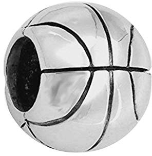 925925 sterling silver volleyboll sport berlock födelsedag berlock för Pandora charm armband Basketboll