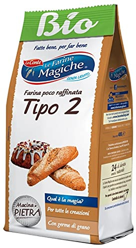 Le Farine Magiche Tipo 2 Bio 400 Gr. - Cartone 6 Pezzi