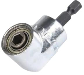 Adattatore Di Fissaggio Per Trapano,Cacciavite Angolare Adattatore per Avvitatore ad Angolo di 1/4 105° ，per Cacciavite Gradi Porta Inserti Magnetico Quick Change Drill Bit