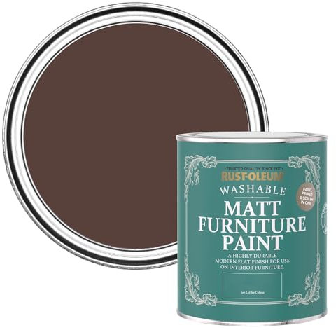 Rust-Oleum Red Furniture Paint in Matt Finish - Valentina 750ml
