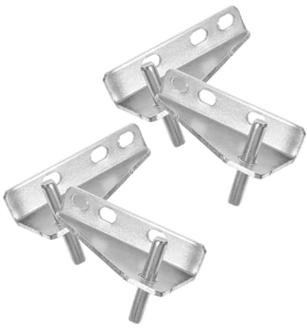 Uonlytech 4stücke Scharniere für Kühlschranktüren aus Edelstahl Ersatz-metallscharniere für Gefrierschranktüren für Kleine Kühlschränke