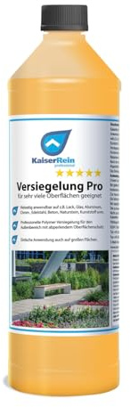 KaiserRein Imprägnierung Pro - Professionelle Versiegelung für Glas, Holz, Stein und Metall - Wasserabweisender Schutz mit Abperleffekt gegen Wiederverschmutzung - Für Innen und Außen - 500 ml Flasche